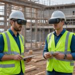 Dispositivos de RV e RA na engenharia civil